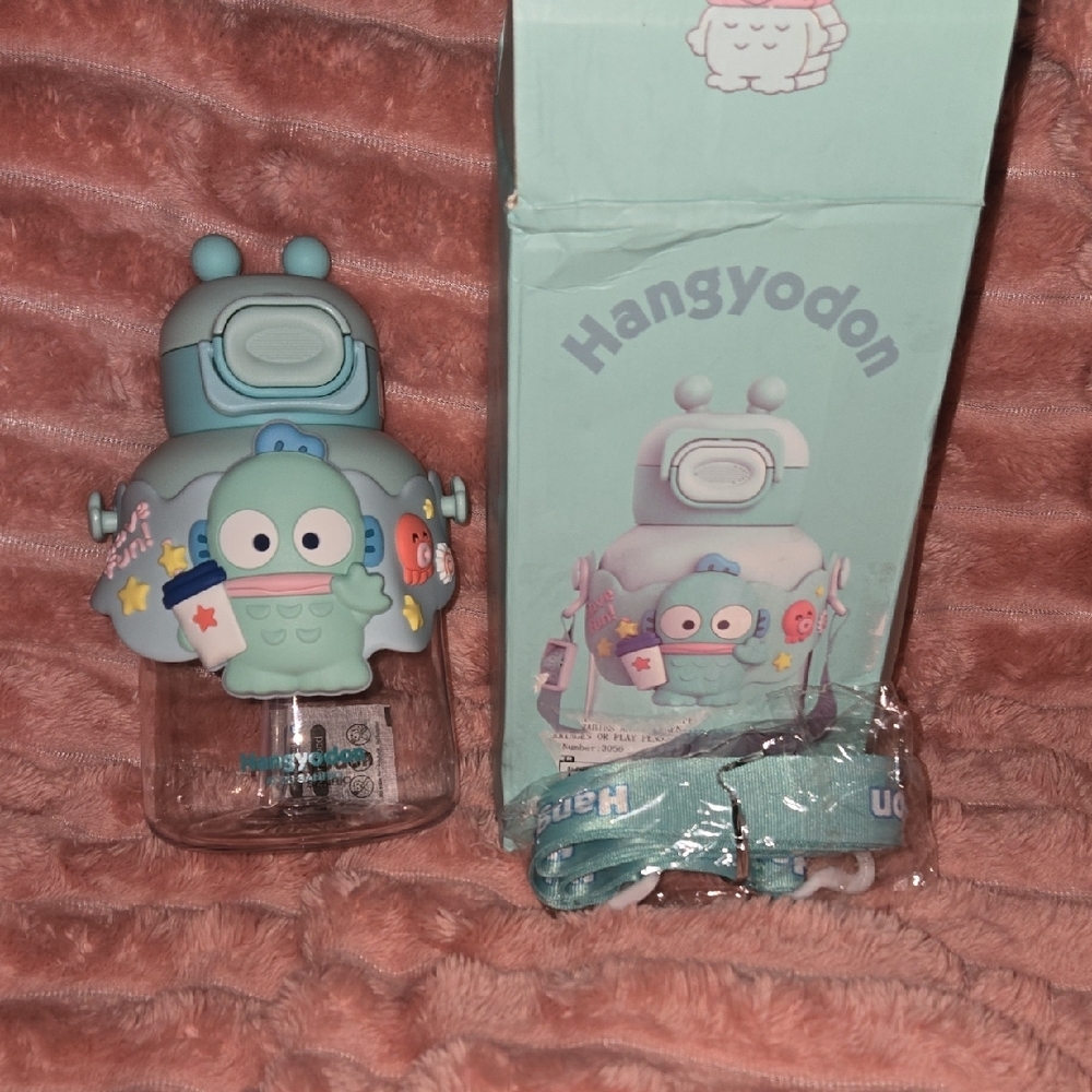 Sanrio Hangyodon Waterbottle With Strap